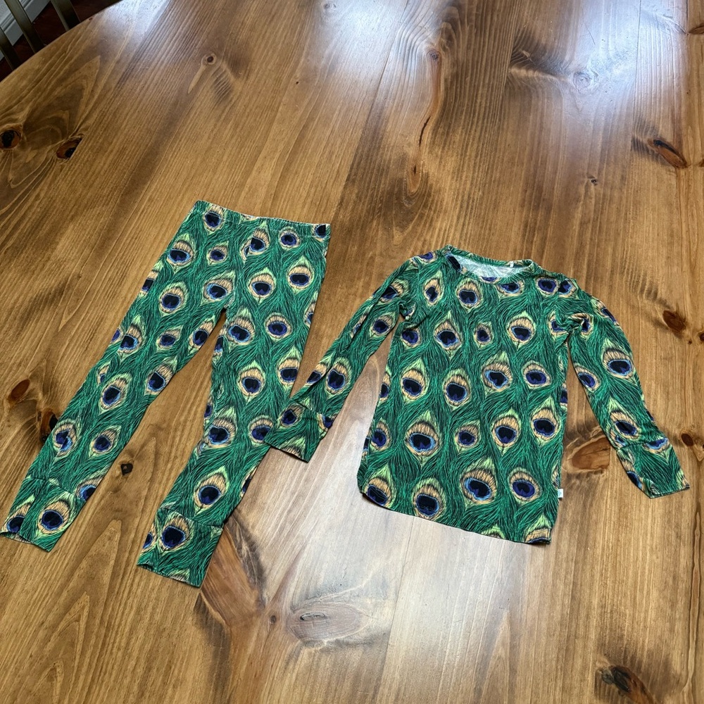 Posh Peanut Peacock PJ Size 5T